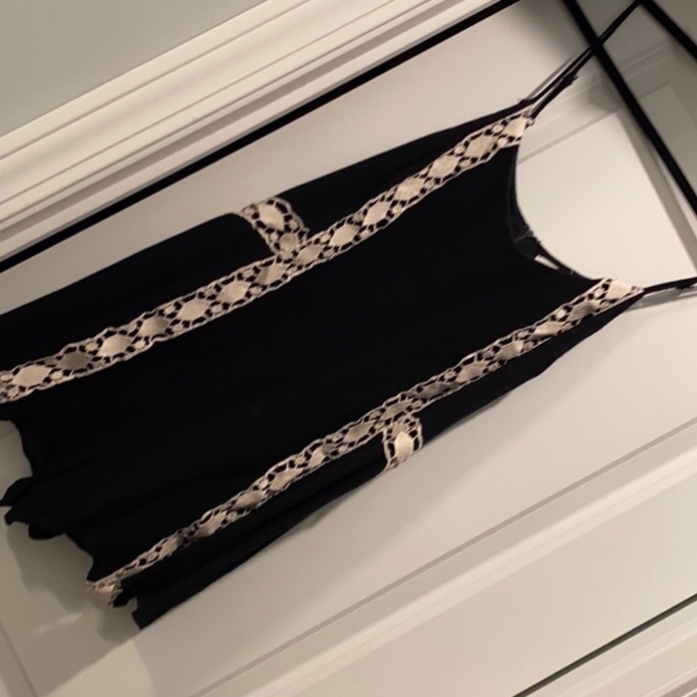 black and white romper
